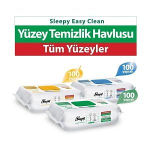 Sleepy Easy Clean Beyaz Sabun Katkılı Çamaşır Suyu Katkılı Arap Sabunu Katkılı